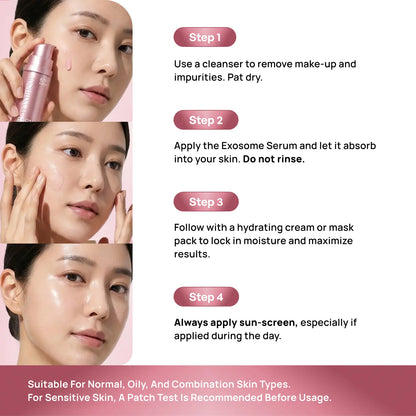 [PLANTIFIQUE Official Shop] NEW – PDRN Exosome Serum 700 – Hydrating Face Serum with Niacinamide, Hyaluronic Acid & Peptides, Lightweight Skin Care