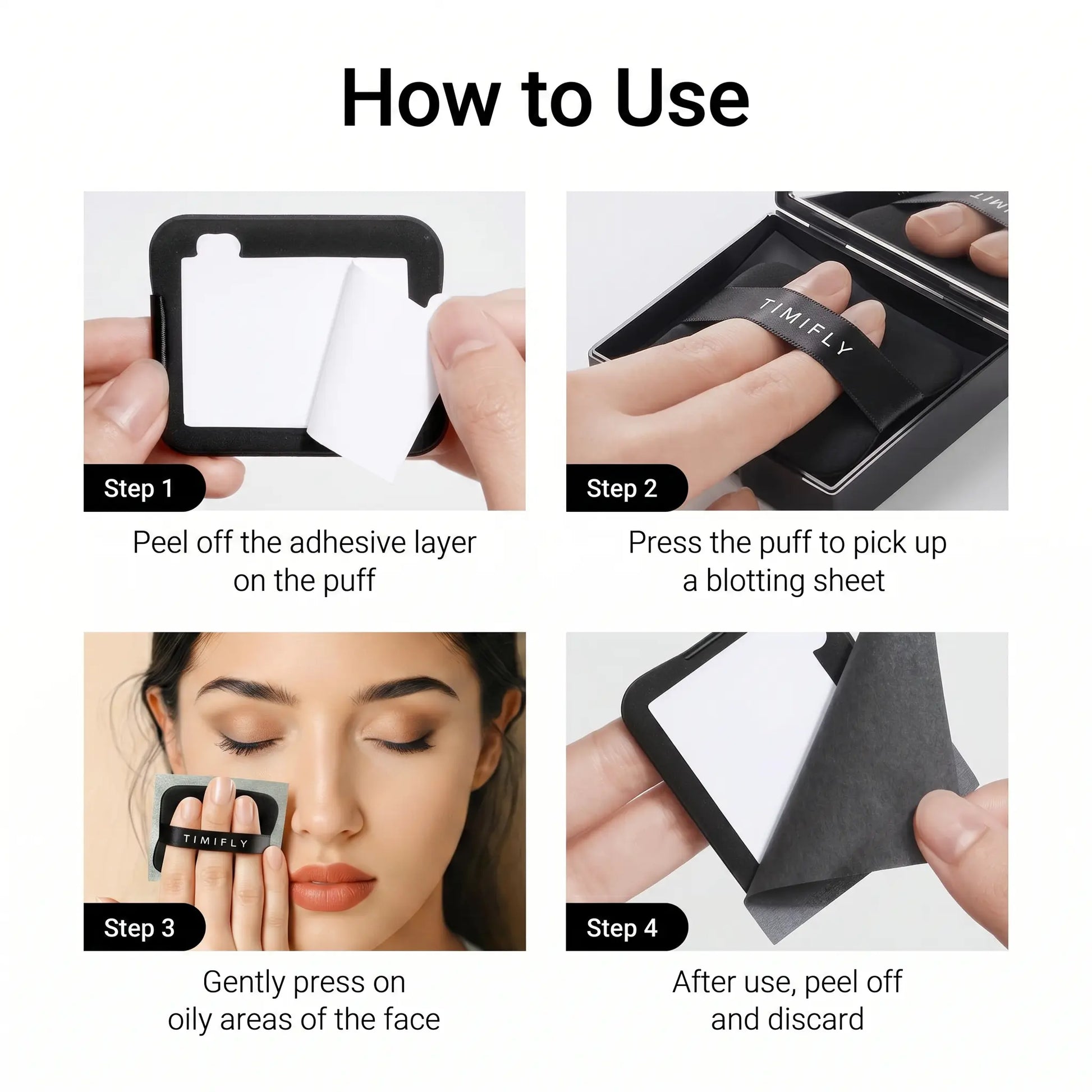 Magnet Oil Blotting Setting Sheet with Powder More Control Oil Keep Fresh 2 in 1 Blotting Sheet with Mirror Portable Facial Oil Absorbing Sheets , Matte Finish for Daily Touch up - Travel Friendly